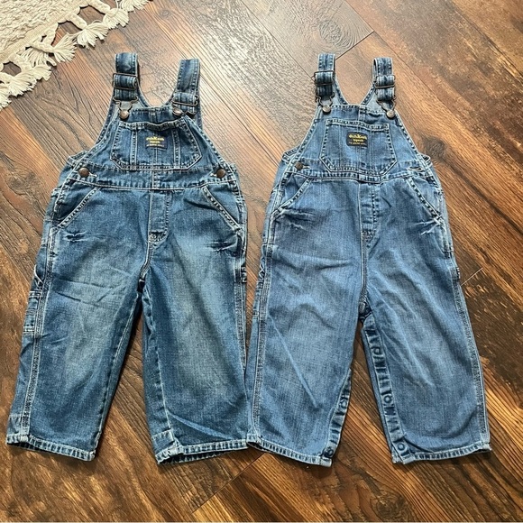 OshKosh B'gosh Other - Lot Of 2 Vintage OshKosh B’gosh 24Months/2T Overalls